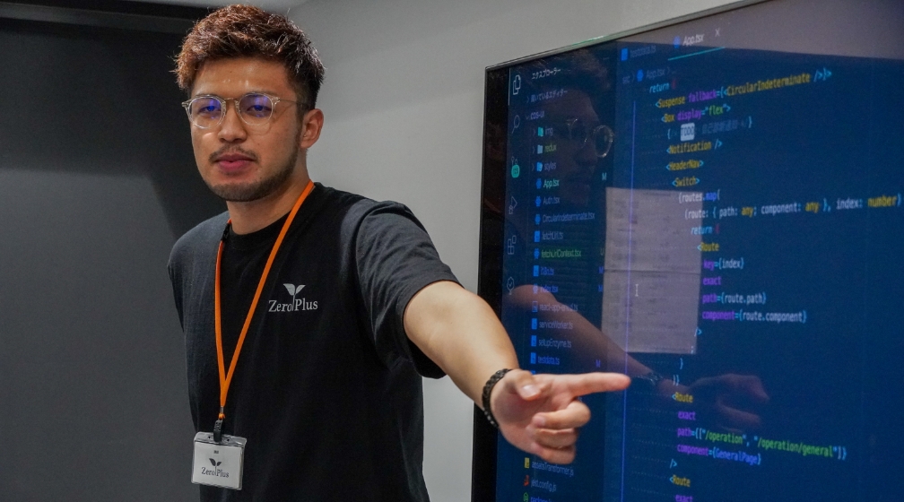 講義風景(講師)